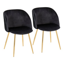 Load image into Gallery viewer, Fran - Pleated Waves Contemporary Chair (Set of 2)
