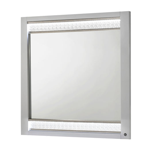 Glam - Mirror & LED Lighting (Includes Mirror Only) - White