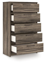 Load image into Gallery viewer, Elbrim - Five Drawer Chest - Brown
