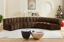 Load image into Gallery viewer, Arc - Velvet 6 Piece U-Shaped Modular Sofa
