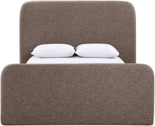 Load image into Gallery viewer, Fira - Linen Textured Fabric Upholstered Bed

