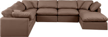 Load image into Gallery viewer, Indulge - Faux Leather 7 Piece Modular Sectional
