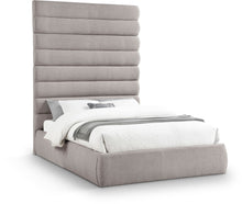 Load image into Gallery viewer, Adam - Linen Fabric Bed With 89" Headboard
