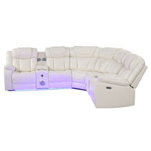 Load image into Gallery viewer, Challenger - Recliner Sectional Sofa, Built In USB, C Ports &amp; Bluetooth
