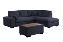 Load image into Gallery viewer, Joshua - 100" Sectional Sofa with Right Facing Chaise and Console Ottoman
