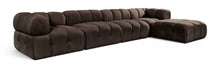 Load image into Gallery viewer, Orin - Fabric Velvet 5 Piece Modular Sectional
