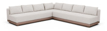 Load image into Gallery viewer, Solace - Olefin Performance Fabric 3 Piece Outdoor Patio Modular Sectional (2 Sofas &amp; Corner Chair)
