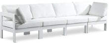 Load image into Gallery viewer, Nizuc - Outdoor Patio 4 Seat Modular Sofa With White Frame
