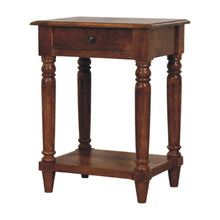 Load image into Gallery viewer, Turned Legs Drawer Table
