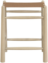 Load image into Gallery viewer, Santos - Backless Counter Stool With Stained Natural Base
