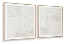 Load image into Gallery viewer, Andorfield - Wall Art Set (Set of 2) - Beige / Black / White
