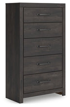 Load image into Gallery viewer, Hollivern - Five Drawer Chest - Dark Gray
