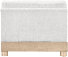 Load image into Gallery viewer, Turin - Chenille Fabric Upholstered Modular Armless Chair - Natural Base
