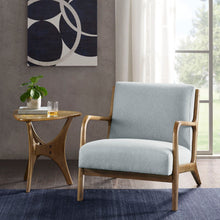 Load image into Gallery viewer, Mid-Century Style Lounge Chair With Upholstered Seat
