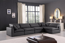 Load image into Gallery viewer, Comfy - 5 Piece Faux Leather Modular Sectional
