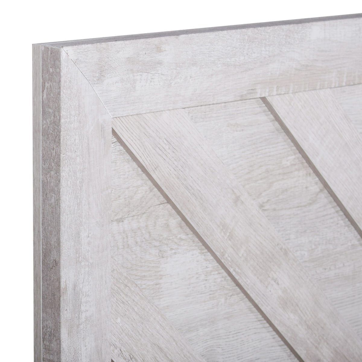 Biscayne - 6/6 King Headboard, Footboard & Slats - Driftwood