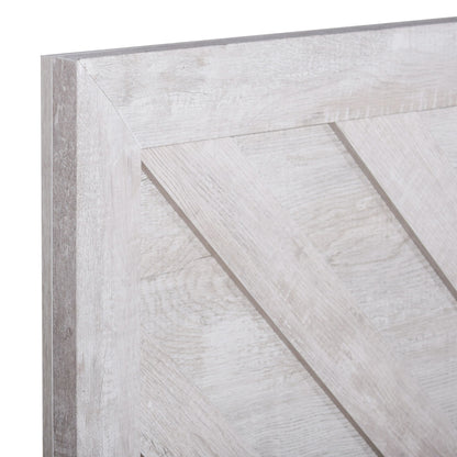 Biscayne - 6/6 King Headboard, Footboard & Slats - Driftwood