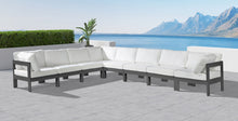 Load image into Gallery viewer, Nizuc - Outdoor Patio 8 Piece Modular Sectional With Gray Frame
