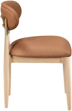 Load image into Gallery viewer, Riccio - Faux Leather Dining Side Chair (Set of 2) - Natural Frame
