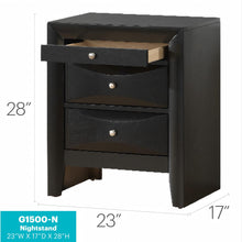 Load image into Gallery viewer, Modern Design Nightstand

