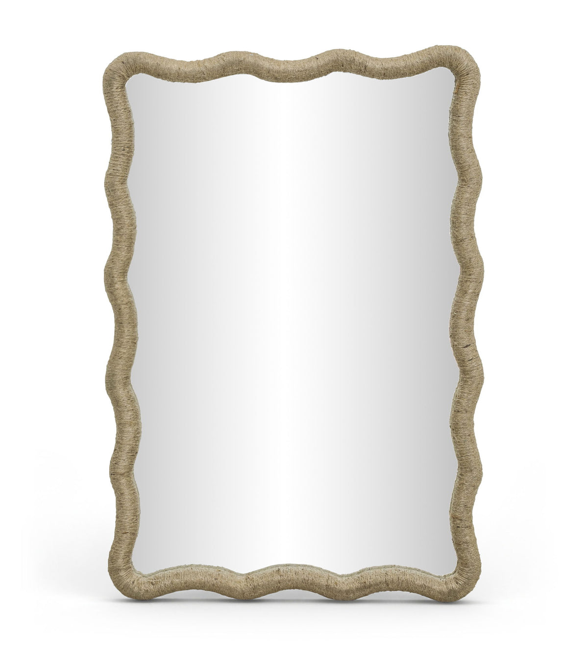 Meadow - Jute Rope Framed Mirror - Natural