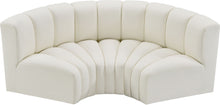 Load image into Gallery viewer, Arc - Faux Leather 3 Piece Modular U-Shaped Sofa
