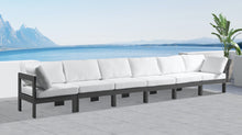 Load image into Gallery viewer, Nizuc - Outdoor Patio 6 Seat Modular Sofa With Gray Frame
