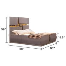 Load image into Gallery viewer, Lorenzo - Tufted Upholstered Bed
