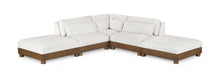 Load image into Gallery viewer, Turin - Chenille Fabric Upholstered Modular Sectional - Cream
