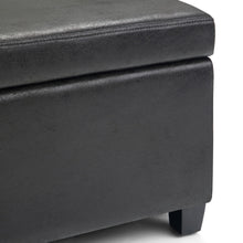 Load image into Gallery viewer, Avalon - Contemporary Storage Ottoman Bench
