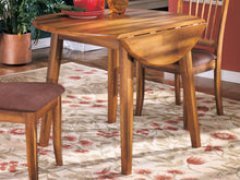Load image into Gallery viewer, Berringer - Round DRM Drop Leaf Table - Rustic Brown
