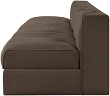 Load image into Gallery viewer, Rummi - Armless Velvet Performance Fabric Upholstered 4 Piece Modular Sofa
