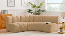 Load image into Gallery viewer, Arc - Velvet 4 Piece Corner Modular Sofa
