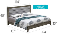 Load image into Gallery viewer, Transitional Modern Design Bed
