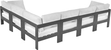 Load image into Gallery viewer, Nizuc - Outdoor Patio 6 Piece Modular Sectional With Gray Frame
