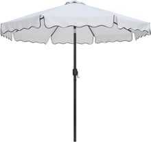 Load image into Gallery viewer, Amalfi - Aluminum Patio Umbrella - Black Base / Black Pole
