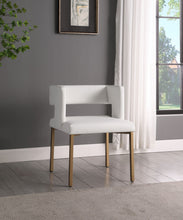 Load image into Gallery viewer, Caleb - Dining Chair with Gold Legs (Set of 2)
