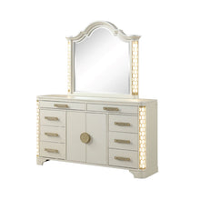 Load image into Gallery viewer, Jasmine - Mirror With Side LED Lightning (Includes Only Mirror) - Beige
