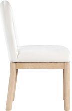 Load image into Gallery viewer, Conrad - Velvet Dining Chair With Natural Legs
