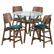 Load image into Gallery viewer, Oscar - Round Glass Counter Table Set
