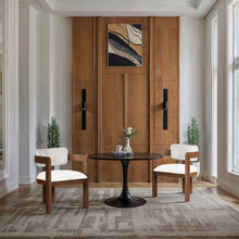 Load image into Gallery viewer, Sacha - Velvet Dining Chair With Brown Base (Set of 2)
