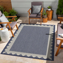 Load image into Gallery viewer, Sunshine - 5'3" X 7'3" Indoor, Outdoor Area Rug - Blue
