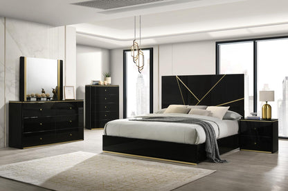 B120 - Night Stand - Black