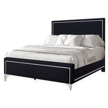 Load image into Gallery viewer, Ava - Queen Headboard, Footboard &amp; Slat Kit - Ebony
