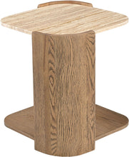 Load image into Gallery viewer, Calabria - Marble And Oak Wood Table
