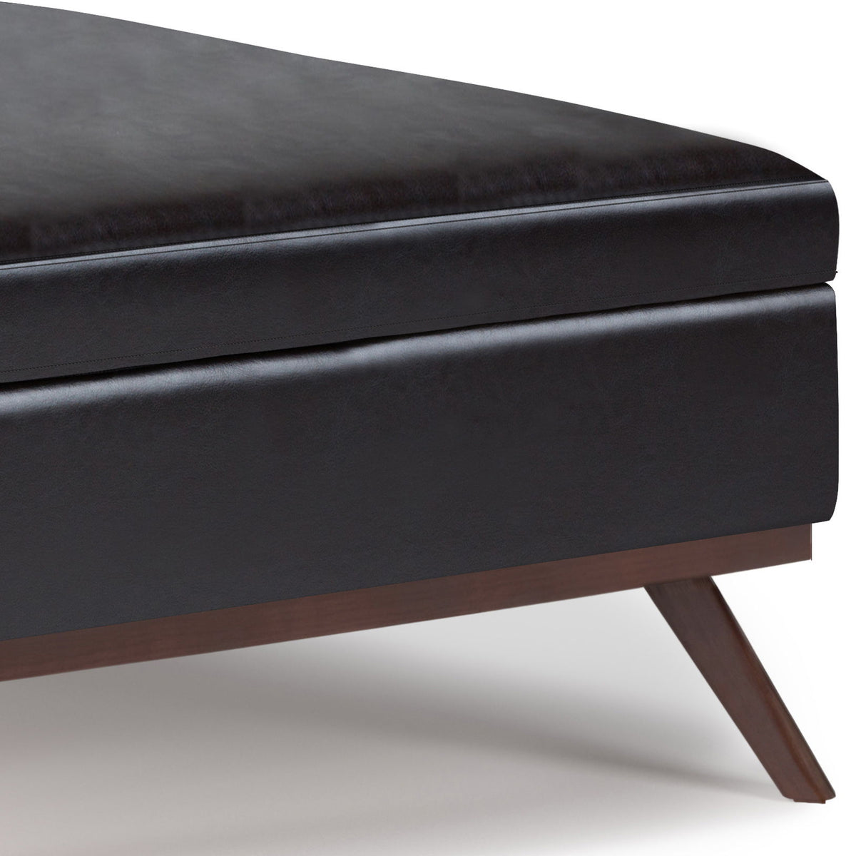 Owen - Multifunctional Square Coffee Table Storage Ottoman - Ego Home Furniture