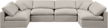Load image into Gallery viewer, Indulge - Linen 6 Piece Modular U-Shaped Sectional
