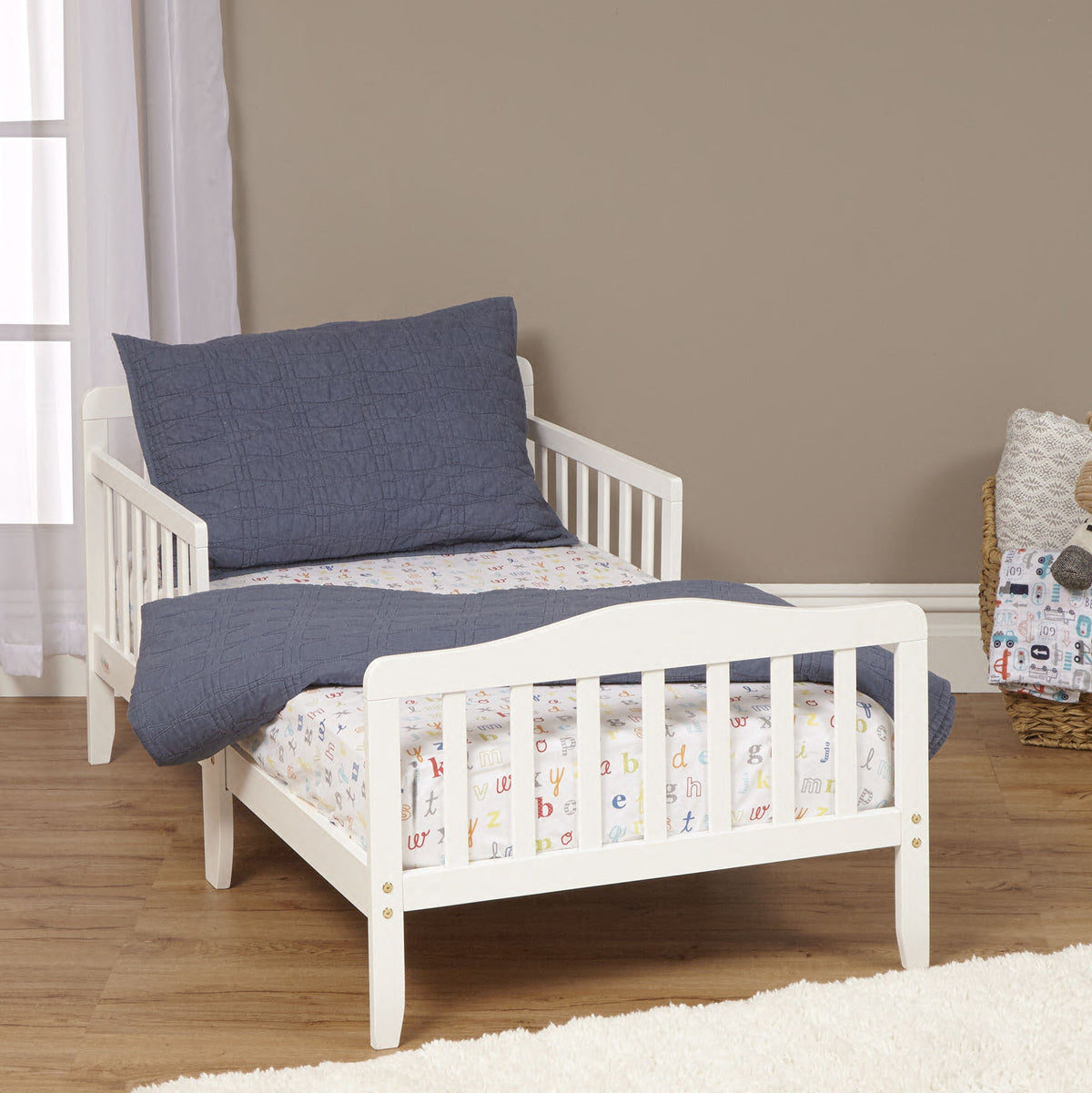 Blaire - Toddler Bed - White - Wood - Ego Home Furniture