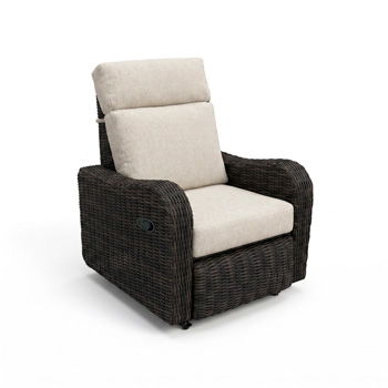Mission Beach - Recliner - Brown / Beige - Ego Home Furniture