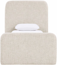 Load image into Gallery viewer, Fira - Linen Textured Fabric Upholstered Bed
